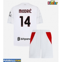 AC Milan Luka Modric #14 Auswärts Trikotsatz Kinder 2026-27 Kurzarm (+ Kurze Hosen)